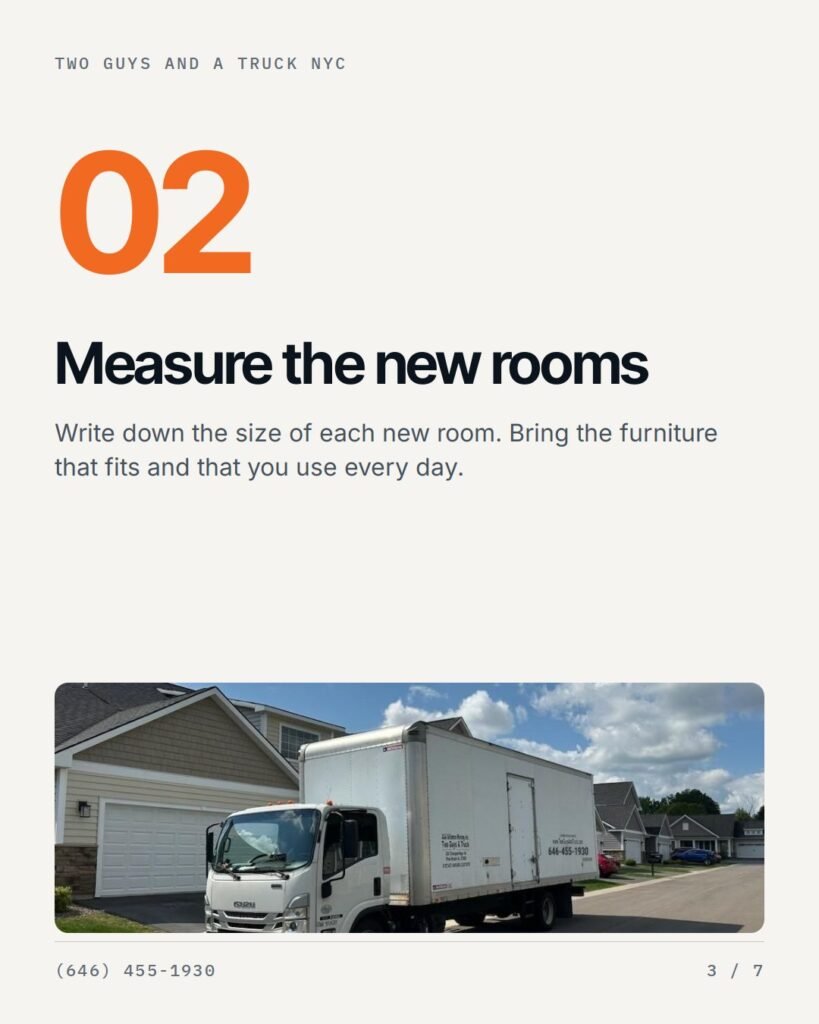 Measure the new rooms